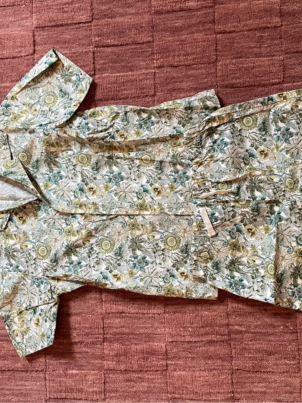 Petits Vilains botanical print shorts - Picture 6 of 6